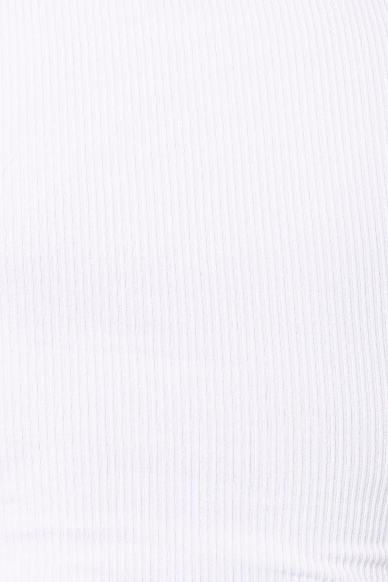 White T Shirt Short Sleeve Crew Neck Seamless for YouandAll Fashion