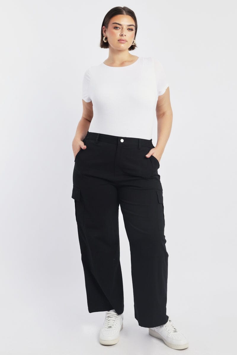 White Bodysuit Short Sleeve Crew Neck Modal for YouandAll Fashion