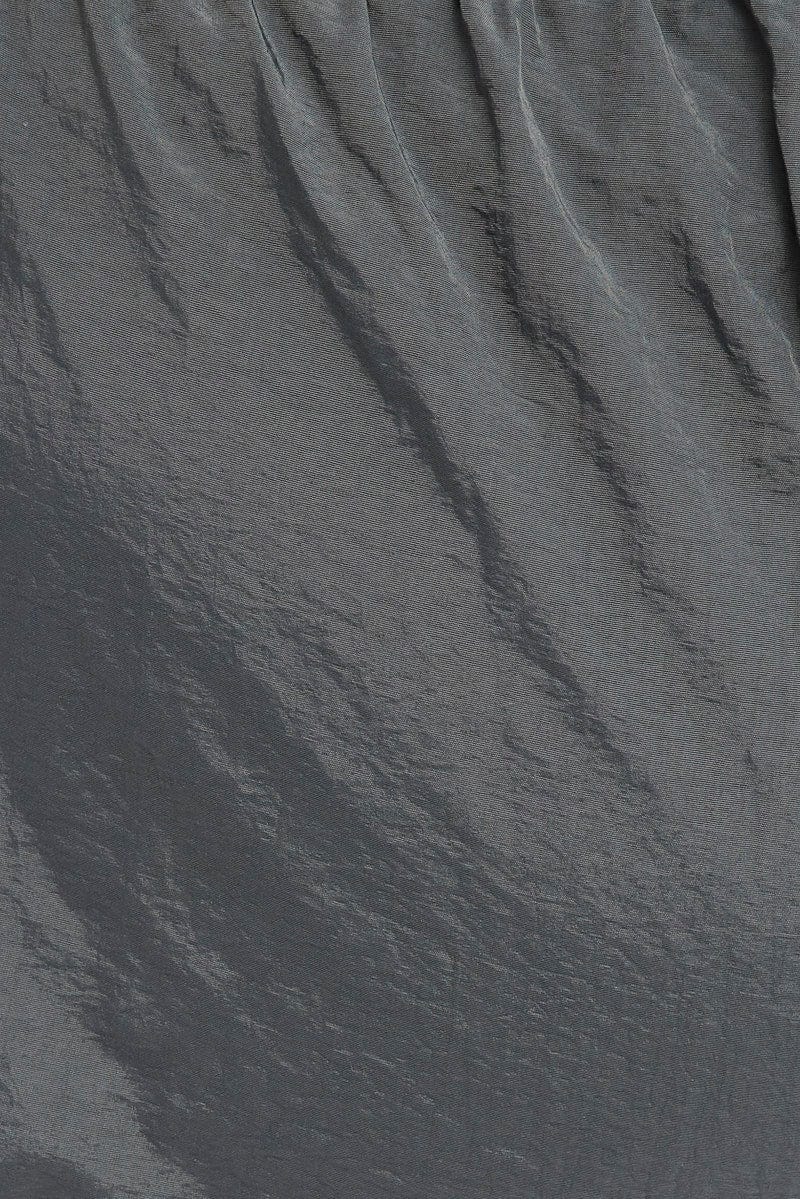 Grey Parachute Cargo Pants for YouandAll Fashion